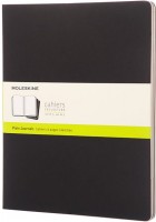 Купить блокнот Moleskine Set of 3 Plain Cahier Journals XXL Black  по цене от 1095 грн.