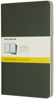 Купить блокнот Moleskine Set of 3 Squared Cahier Journals Large Green  по цене от 370 грн.