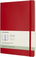 Купить ежедневник Moleskine Weekly Planner Soft Large Red 
