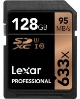 Купить карта памяти Lexar Professional 633x SDXC UHS-I (128Gb) по цене от 745 грн.