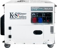 Купить электрогенератор Konner&Sohnen Heavy Duty KS 9200HDES-1/3 ATSR  по цене от 76547 грн.