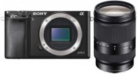 Купить фотоаппарат Sony A6000 kit 18-200  по цене от 28286 грн.