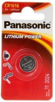 Купить аккумулятор / батарейка Panasonic 1xCR1616EL: цена от 49 грн.