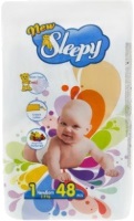 Купить подгузники Sleepy Diapers 1 (/ 48 pcs) по цене от 159 грн.