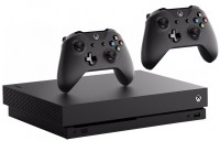 Купити ігрова приставка Microsoft Xbox One X + Gamepad + Game  за ціною від 22857 грн.