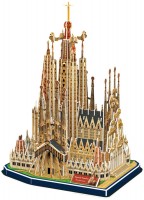 Купить 3D пазл CubicFun Sagrada Familia MC153h  по цене от 599 грн.