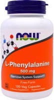 Купить аминокислоты Now L-Phenylalanine (120 cap) по цене от 502 грн.