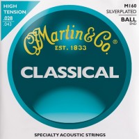 Купить струны Martin Classical Silverplated Ball End 28-43: цена от 345 грн.