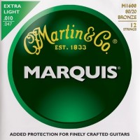 Купить струны Martin Marquis 80/20 Bronze 12-String 10-47: цена от 620 грн.