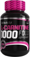 Купить сжигатель жира BioTech L-Carnitine 1000 mg 60 tab  по цене от 325 грн.