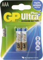 Купить аккумулятор / батарейка GP Ultra Plus 2xAAA: цена от 74 грн.