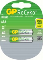 Купить аккумулятор / батарейка GP Recyko 2xAAA 850 mAh  по цене от 239 грн.