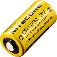Купить аккумулятор / батарейка Nitecore 1xCR123  по цене от 126 грн.