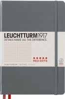 Купить блокнот Leuchtturm1917 Red Dots Notebook Grey  по цене от 697 грн.