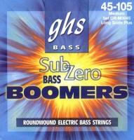 Купить струны GHS Sub-Zero Bass Boomers 45-105: цена от 1410 грн.