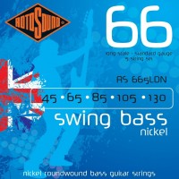 Купить струны Rotosound Swing Bass 66 5-String Nickel 45-130: цена от 1438 грн.