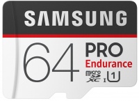 Купити карта пам'яті Samsung Pro Endurance microSD UHS-I (Pro Endurance microSDXC UHS-I 64Gb) за ціною від 749 грн.