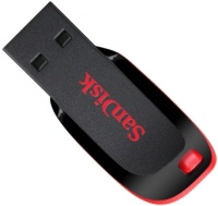 Купити USB-флешка SanDisk Cruzer Blade (128Gb) за ціною від 318 грн.