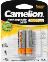 Купить аккумулятор / батарейка Camelion 2xAA 2600 mAh  по цене от 378 грн.