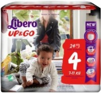 Купить подгузники Libero Up and Go 4 (/ 24 pcs) по цене от 329 грн.