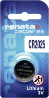 Купить акумулятор / батарейка Renata 1xCR2025: цена от 93 грн.