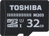 Купить карта памяти Toshiba M203 microSD UHS-I U1 (M203 microSDHC UHS-I U1 32Gb) по цене от 199 грн.