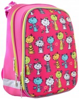 Купить школьный рюкзак (ранец) 1 Veresnya H-12 Kotomaniya Rose  по цене от 1116 грн.