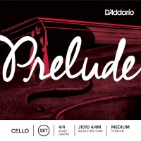 Купить струны DAddario Prelude Cello 4/4 Medium: цена от 2892 грн.
