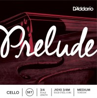 Купить струны DAddario Prelude Cello 3/4 Medium: цена от 2892 грн.
