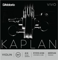 Купить струны DAddario Kaplan Vivo Violin 4/4 Medium  по цене от 3862 грн.
