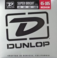Купить струны Dunlop Super Bright Steel Bass 45-105: цена от 1322 грн.