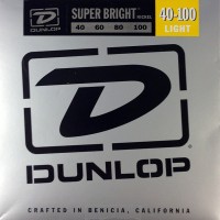 Купить струны Dunlop Super Bright Nickel Wound Bass 40-100  по цене от 1376 грн.