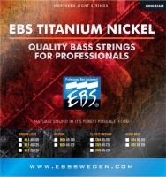 Купить струны EBS Titanium Nickel 5-String 45-125  по цене от 989 грн.