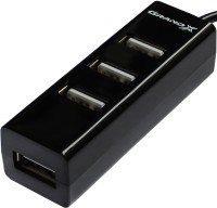 Купить картридер / USB-хаб Grand-X GH-403: цена от 182 грн.