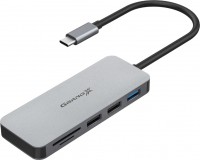 Купить картридер / USB-хаб Grand-X SG-512  по цене от 1050 грн.