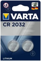 Купить аккумулятор / батарейка Varta 2xCR2032  по цене от 119 грн.