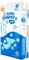 Купити підгузки Honest Goods Diapers Midi 3 (/ 48 pcs) за ціною від 269 грн.