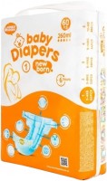 Купить подгузники Honest Goods Diapers New Born 1 (/ 60 pcs) по цене от 214 грн.