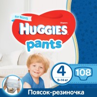Купить подгузники Huggies Pants Boy 4 (/ 108 pcs) по цене от 854 грн.