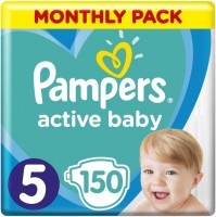 Купить подгузники Pampers Active Baby 5 (/ 150 pcs) по цене от 1599 грн.