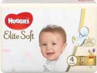 Купить подгузники Huggies Elite Soft 4 (/ 33 pcs) по цене от 469 грн.