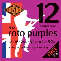 Купить струны Rotosound Roto Purples 12-52: цена от 371 грн.