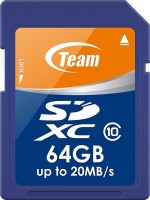 Купить карта памяти Team Group SDXC Team Class 10 (64Gb) по цене от 248 грн.