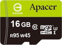 Купить карта памяти Apacer microSDHC 95/45 UHS-I U3 (16Gb) по цене от 226 грн.