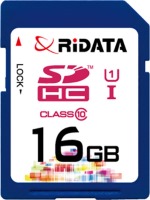 Купить карта памяти RiDATA SD Class 10 UHS-I (SDHC Class 10 UHS-I 16Gb) по цене от 226 грн.