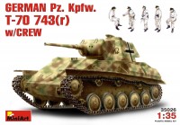 Купить сборная модель MiniArt Pz.Kpfw. T-70 743(r) w/Crew (1:35)  по цене от 466 грн.