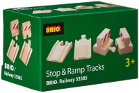 Купить автотрек / железная дорога BRIO Stop and Ramp Tracks 33385: цена от 499 грн.