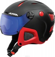 Купить горнолыжный шлем Alpina Attelas Visor  по цене от 14000 грн.