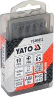 Купить биты / торцевые головки Yato YT-04812: цена от 142 грн.