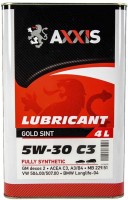Купить моторное масло Axxis Gold Sint 5W-30 C3 4L  по цене от 1019 грн.